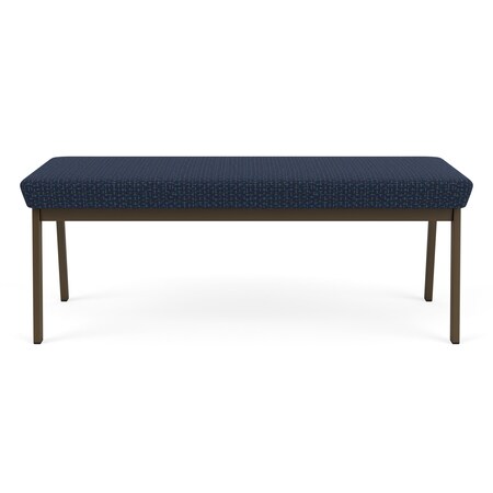 Lesro Newport 2 Seat Bench, 45 in W 21 in L 18.5 in H NP2001